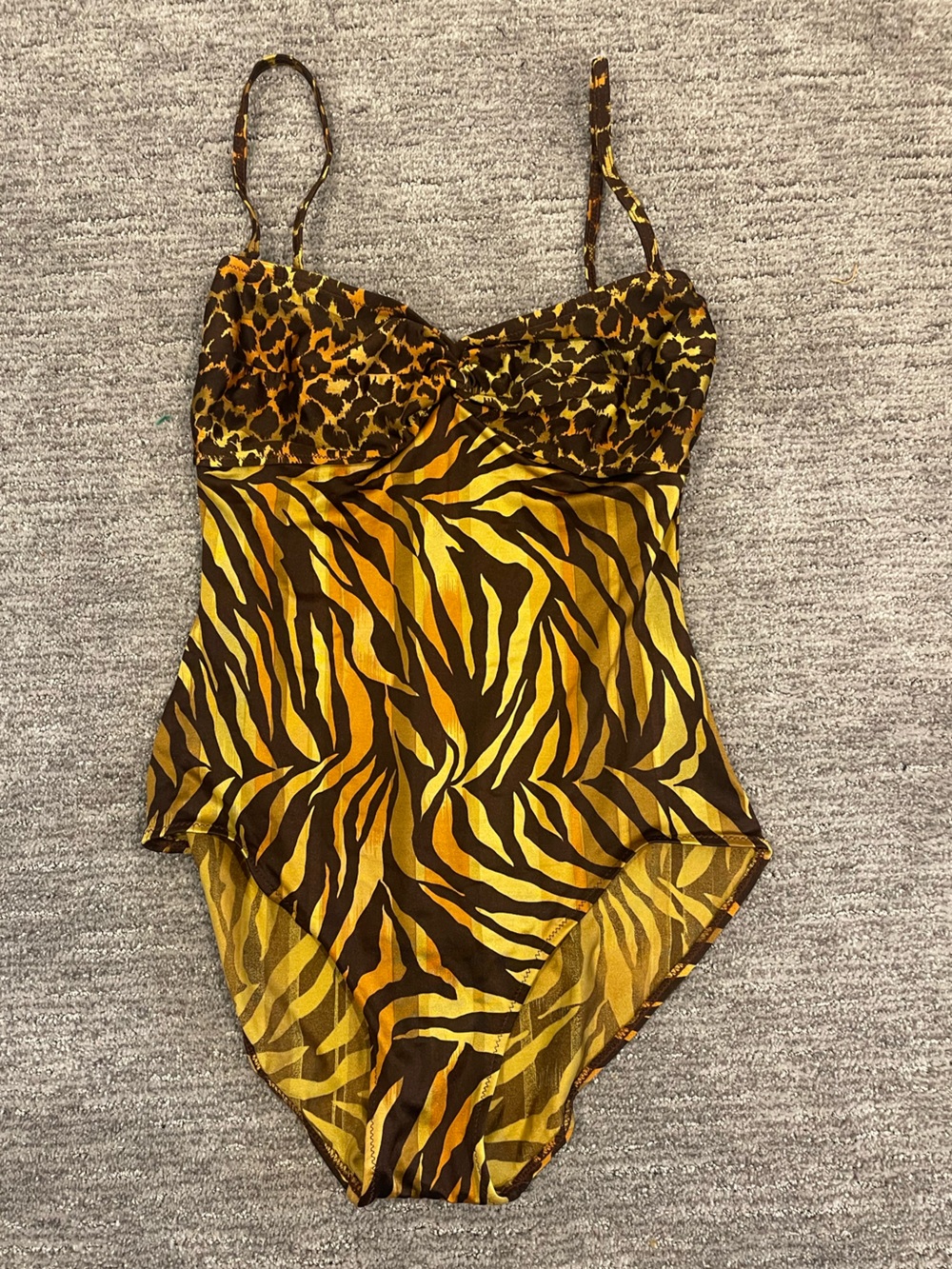Vintage Gottex one-piece Lycra swimsuit